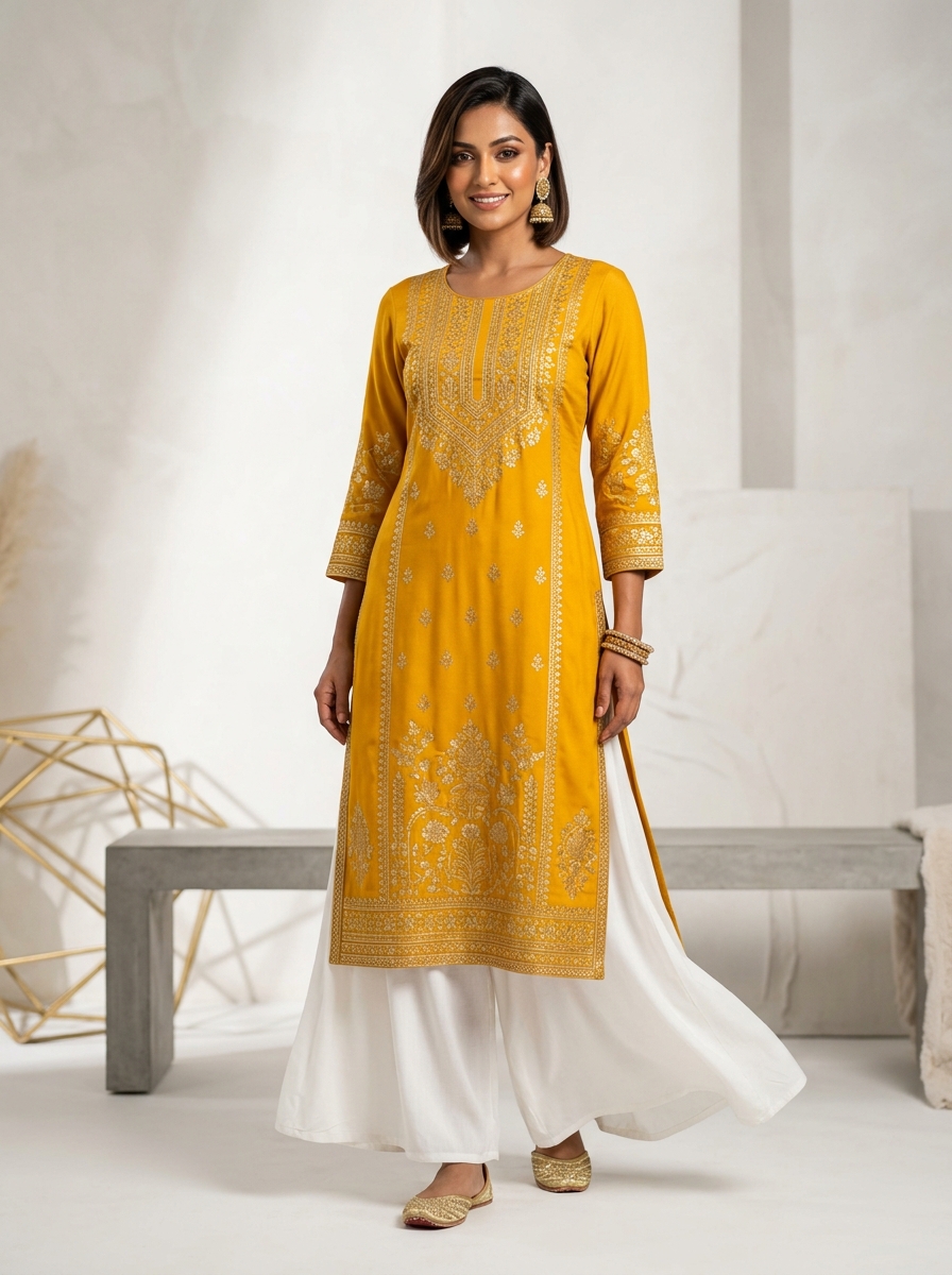 Heavy Rayon Kurtis